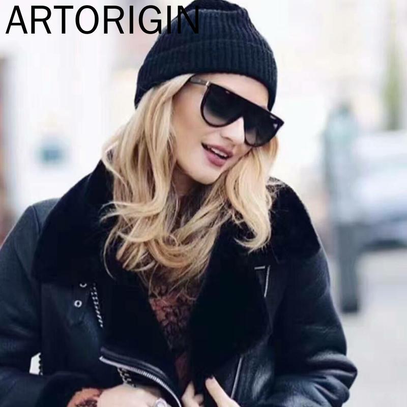 

Retro Oversize Cat Eye Sunglasses Women Mental Frame Men Leopard Sunglasses Vintage Ladies Goggle Flat Top Design UV4001