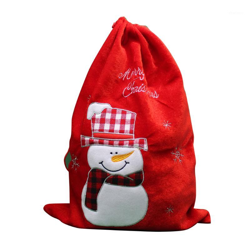 

Christmas Decoration Portable Party Kids Hotel Candy Bag Gold Velvet Storage Embroidery Home Gift Pouch Hanging Supermarket1