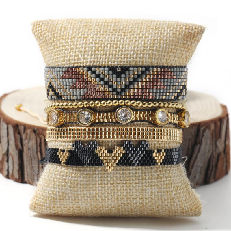 

Rttooas New Arrival Pulseras Mujer Mode 2021 Fashion Geometry Charm Bracelets Set Summer Female Jewelry Wholesale/Dropshipping