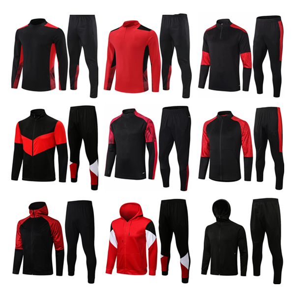 

Top quality 222 AC adult and kids Soccer training suit survetement 21 22 HIGUAIN CALHANOGLU BONUCCI football Tracksuit, 17