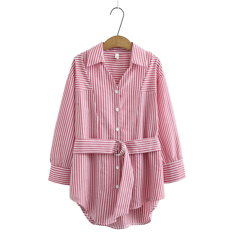 

Size Xl-4xl Plus Striped Shirt with Female v Neckline 9/10 Vintage Long Sleeves Ladies Topos Ol Ictu, Black