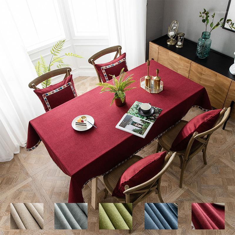 

waterproof tablecloths rectangle weddings and events table decoration decorate dining room for table tablecloths for 5 colors1, Red