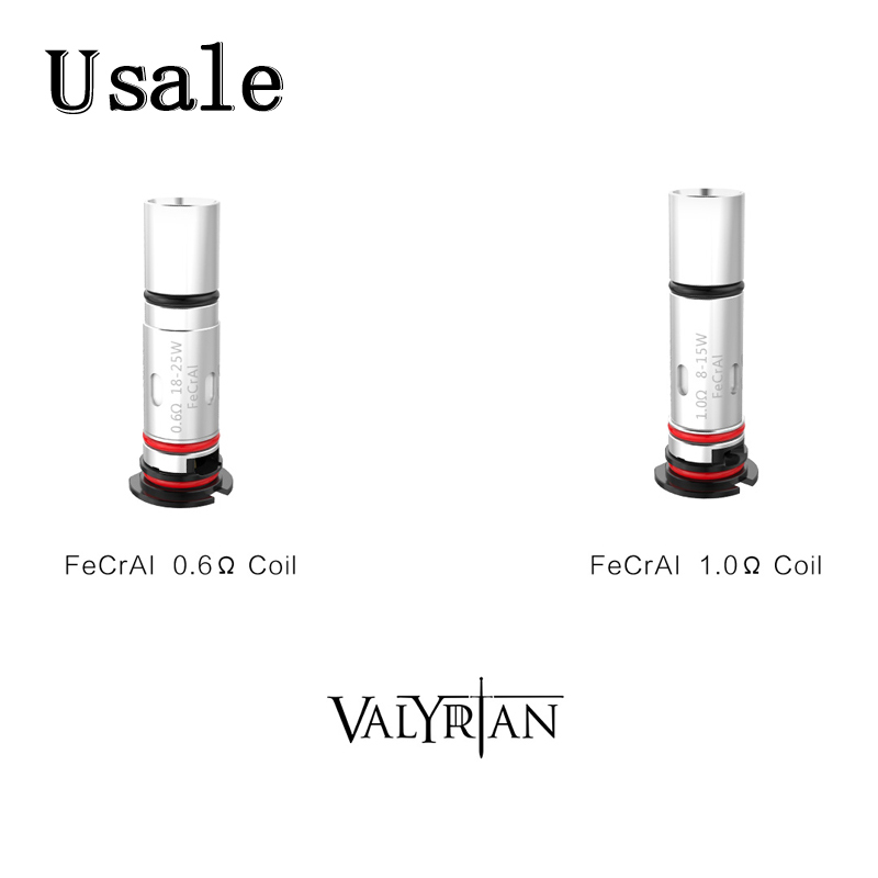 

4pcs/Pack Uwell Valyrian Pod Coils FeCrAi 0.6ohm DTL 1.0ohm MTL Replacement Coil For Valyrian Pod System Kit 100% Original