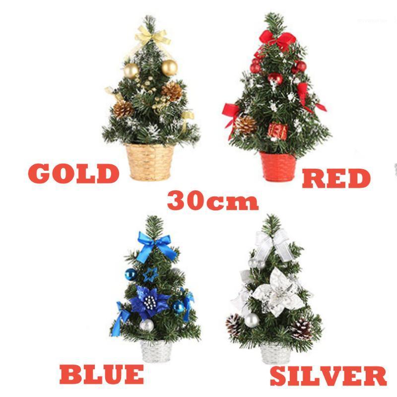

Artificial Tabletop Mini Christmas Tree Decorations Festival Miniature Xmas Tree Christmas Decorations For Home1