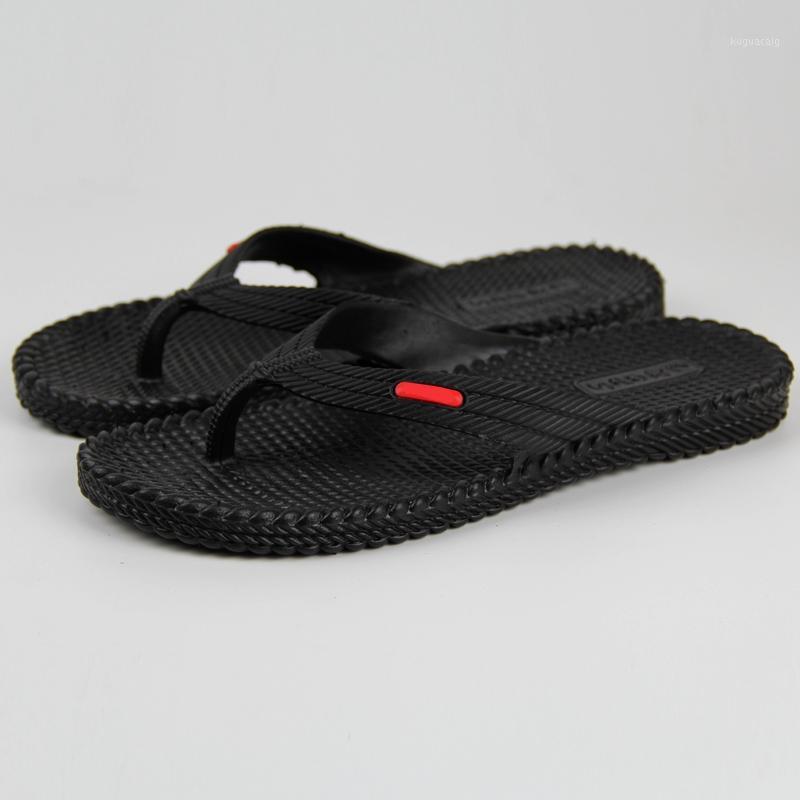 

The new summer 2020 han edition of antiskid wear sandals flip-flops men beach shoes1, See chart