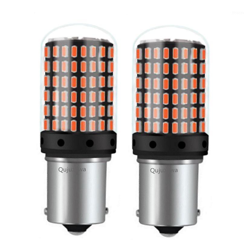 

2pcs 2020 NEW 1156 BA15s P21W 7506 Super Bright 2000Lm LED CANBUS NO ERROR Car Brake Lamp Auto Reverse Light Turn Signals Bulb1, As pic