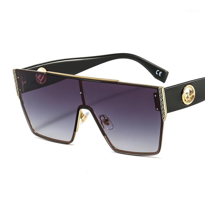 

JASPEER Gradient Luxury Sunglasses Men Women Fashion UV400 Glasses Oversized One Piece Sun Glass Trendy Sun Glasses1