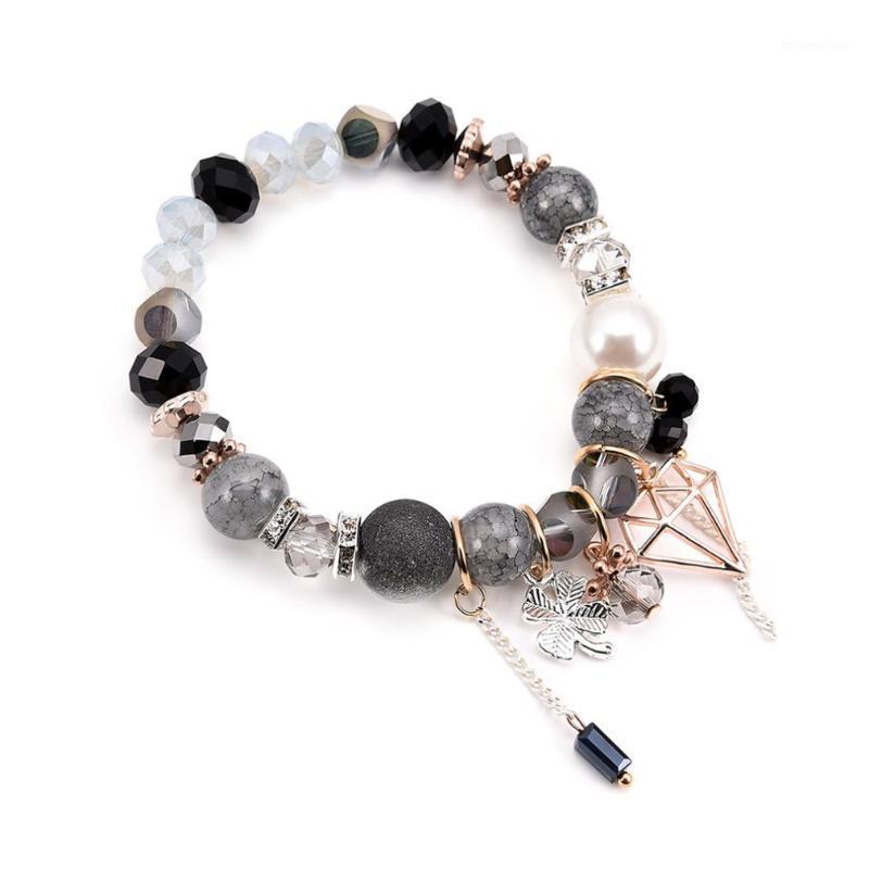 

Bohemian dark color Fashion Women's Bracelet Charm Beads Bracelet Jewelry For Ladies1