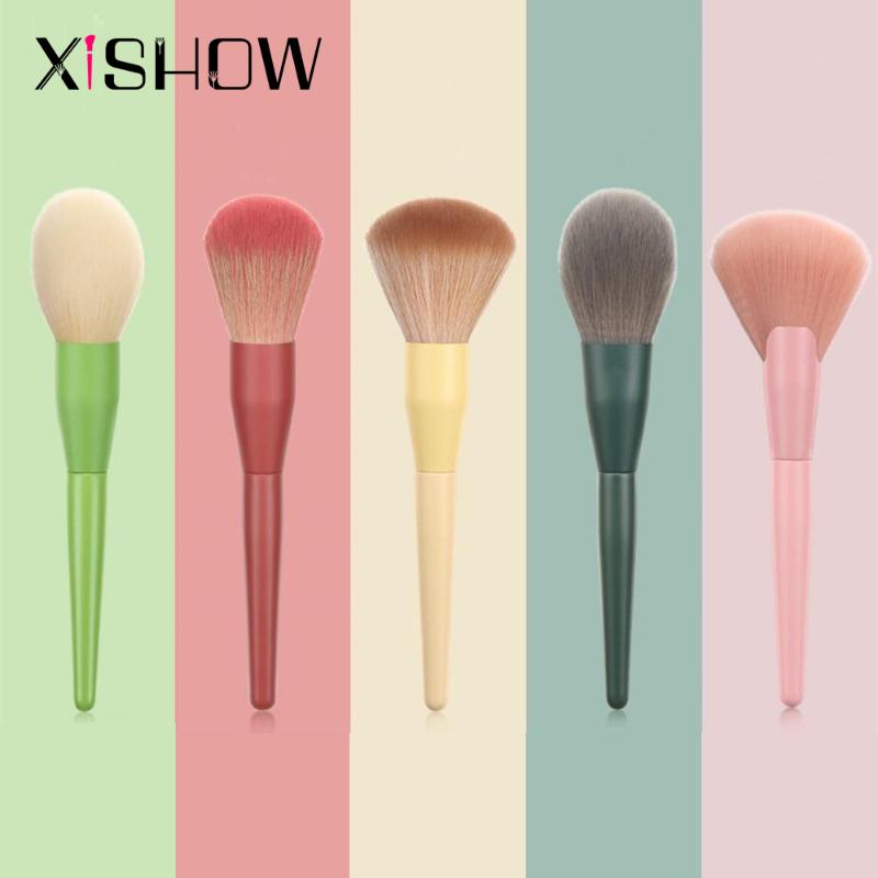 

XISHOW Makeup Brushes Sets Powder Sculpting Foundation Eyeshadow Blush Make up Brush Beauty Tool Cosmetics for Face 11pcs