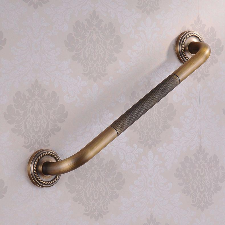

Solid Brass Antique Grab Bar Bathroom Accessories Bathroom Tub Safety Grab Bar wall mounted accessories set