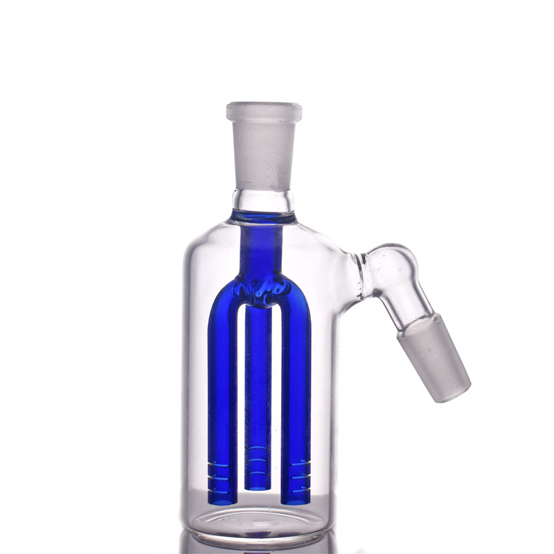 

Hot sale Glass Ash Catcher 14mm 18mm Mini Glass Bong Ash Catchers 3 arm Filters Thick Pyrex Clear Bubbler Ashcatcher for dab oil rig