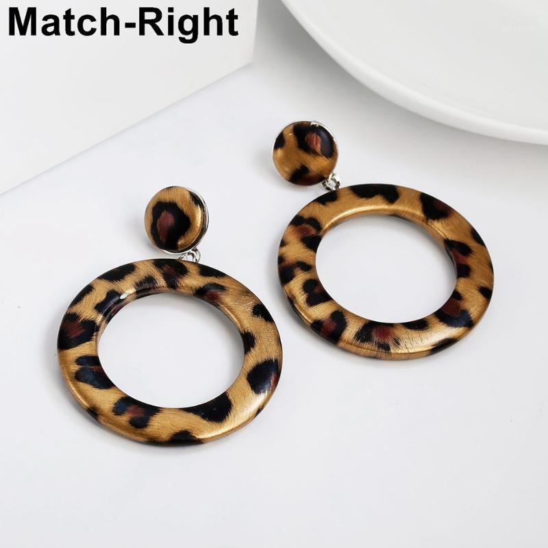 

Match-Right Trendy Earrings for Women Acrylic/Korean/Dangle/Statement/Leopard/Big/Round/Drop Earrings Women Jewelry Gifts KK2791