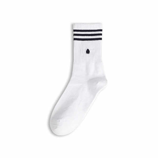

Fashion Mens Womens Socks for Sports Casual Spring Autumn Outside Socks High Quality Men Stocking Colorful Stockings, Long-black
