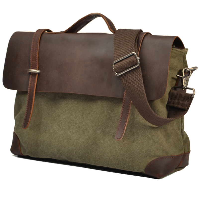

militar mensageiro crossbody saco lona bolsa de ombro masculino tote maleta m404