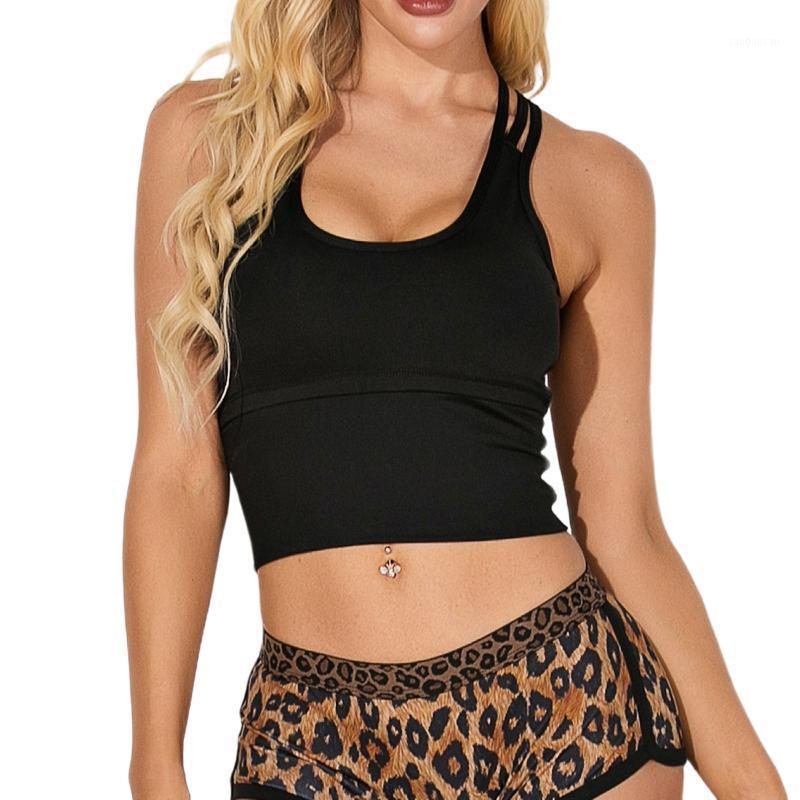 

Hot Sale Women Shorts Sports Pants Leopard Stripes Low Waist Fast Dry Summer Gym Outerwear Girls Underpants1, Black