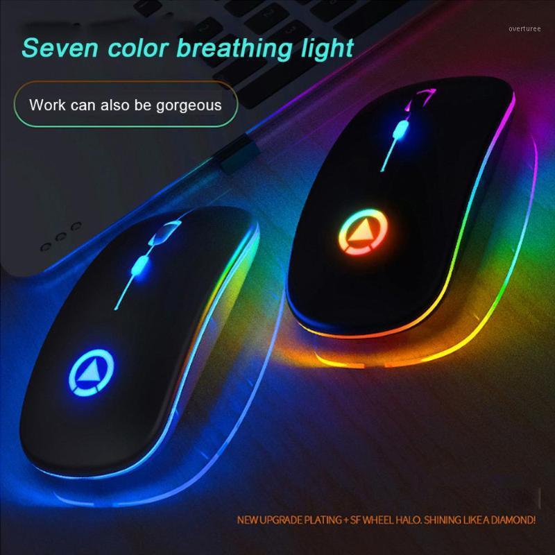 

LED Backlit Rechargeable Bluetooth Wireless Mouse 2.4Ghz USB Silent Mouse Ergonomic Optical Gaming Desktop PC Laptop1