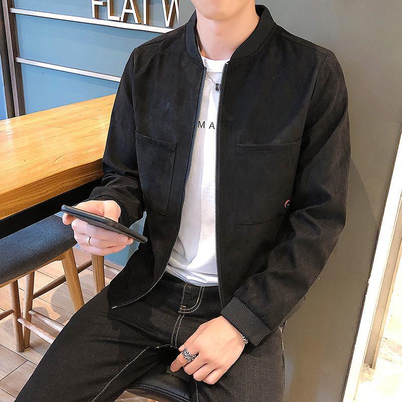 

2020 Hot Sale New Men's Bomber Zip Jacket Men's Casual Streetwear Set Hip Hop Slim Pilot Jacket Clothing Plus Size 4XL, Yellow