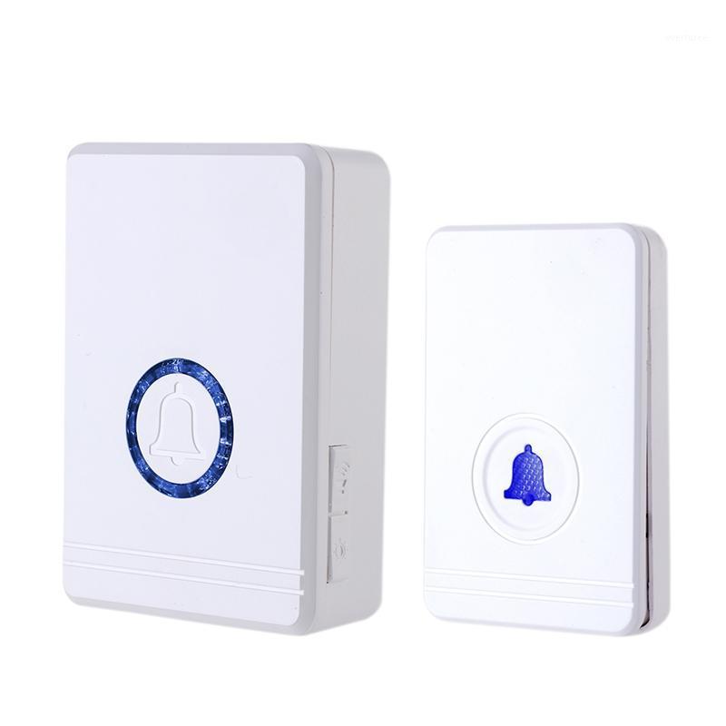 

Wireless Doorbell Home Security Alarm Welcome Smart Doorbell 48 Music Multi-Purpose Door Button 433MHz Easy Installation (US Plu1