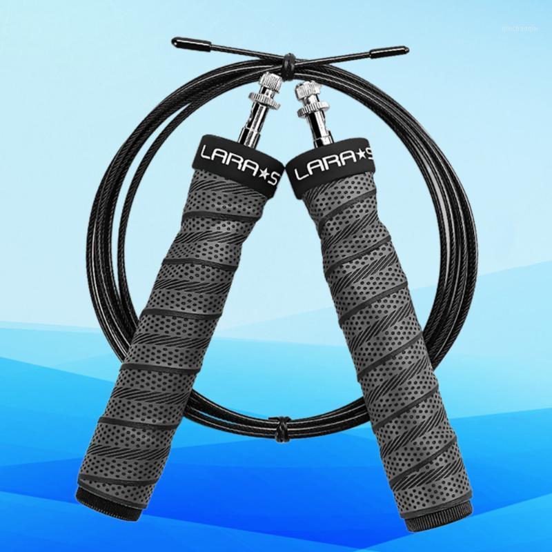 

1Pc Anti-slip Jumping Ropes Sport Training Skipping Rope Steel Wire Skipping Rope Sweatband Outdoor Indoor Skippin1