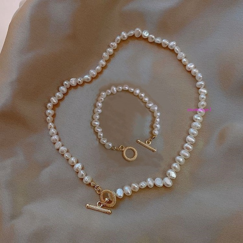 

Baroque Freshwater Pearl Necklace Small Design Clavicle Chain
