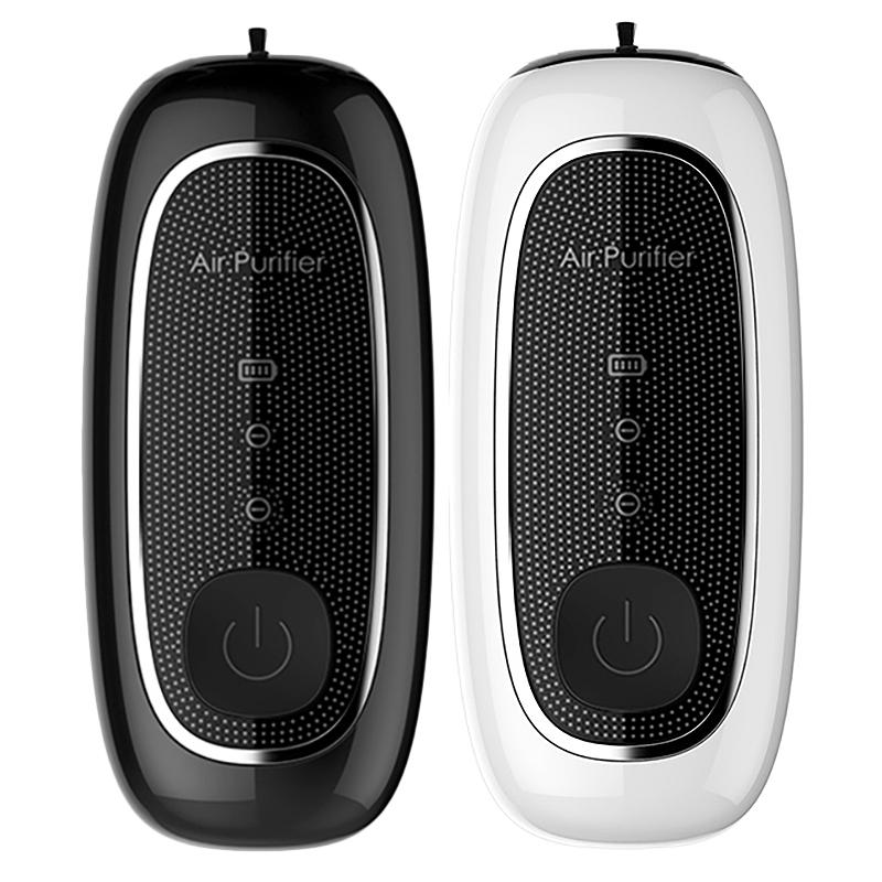 

Mini Air Purifier Personal Lavalier Negative Ion Generator (Textured