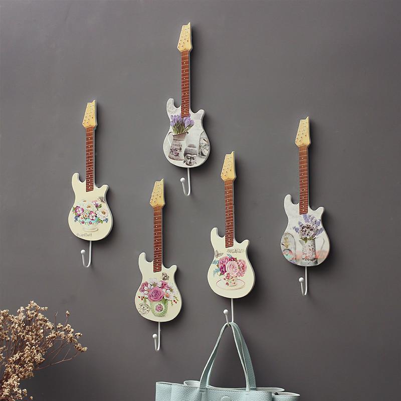 

Creative violin hook wall hanging decoration porch door hook wall dressing room clothing store coat