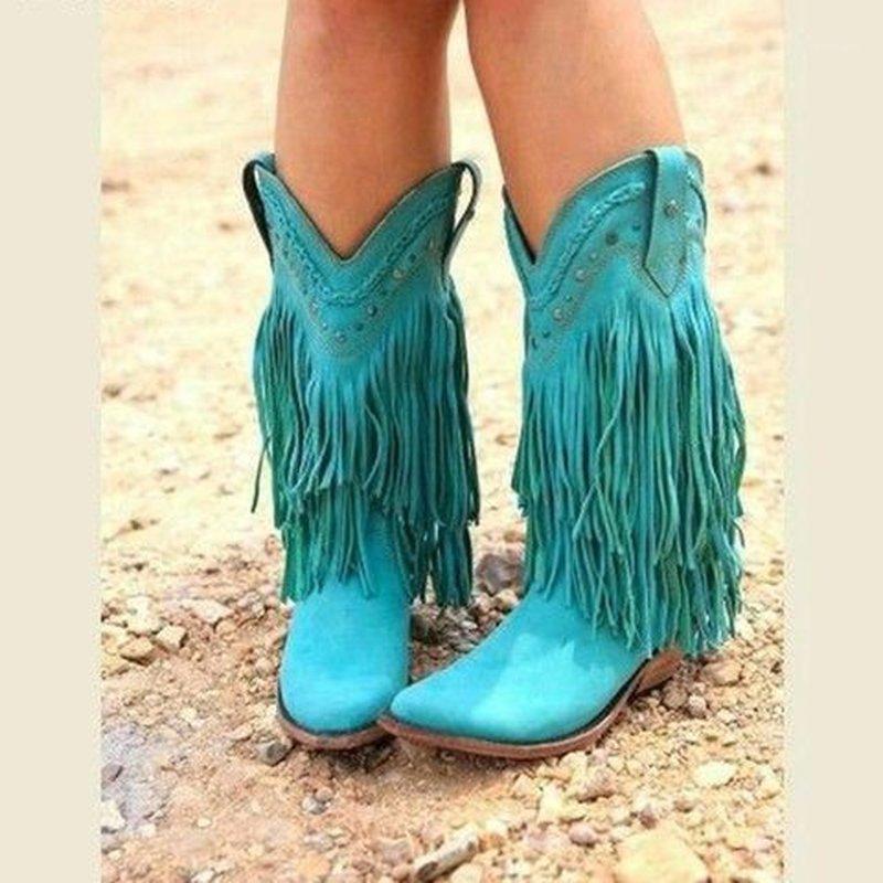 

women mid-calf boots mid heels shoes woman autumn vintage PU leather matin shoe chaussures femme zapatos mujer sapato D23161, Black