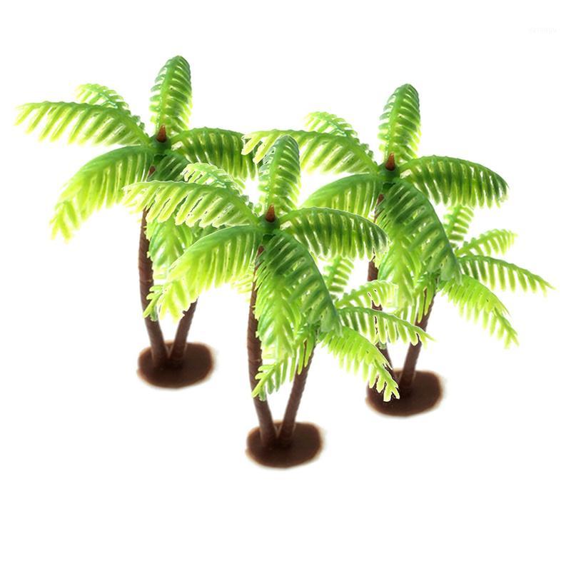 

Plastic Coconut Palm Tree Miniature Leaf Fake Plant Pots Bonsai Craft Micro Landscape Artificial Plants Para Decoration1, 1pcs