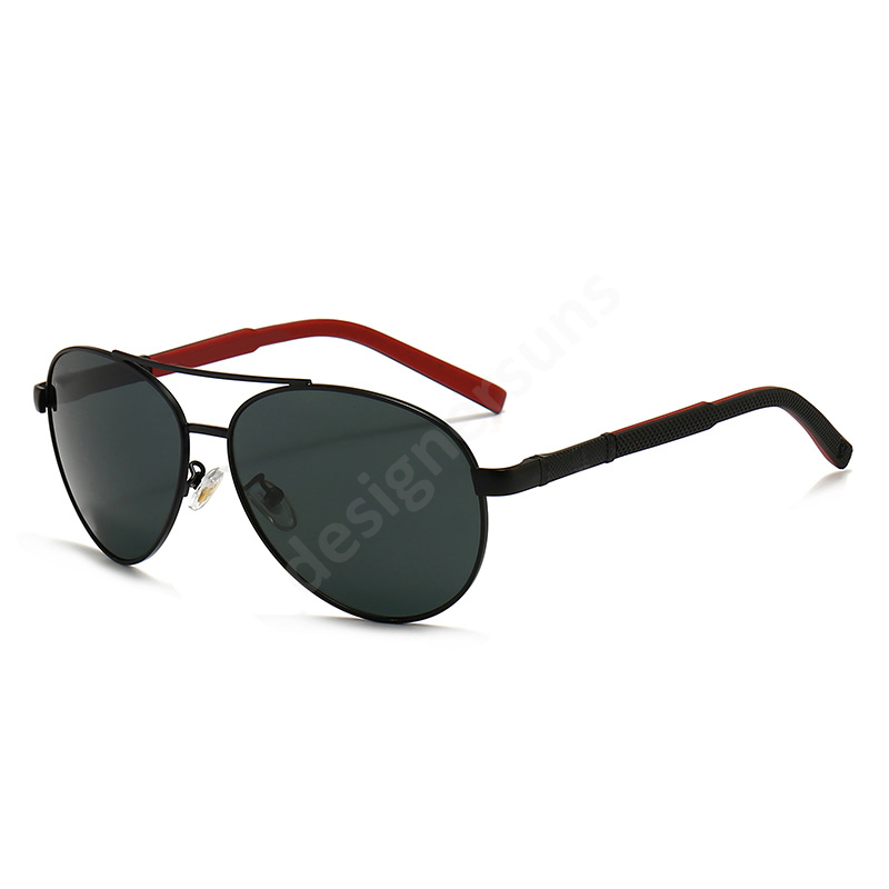 

Brand designer Fashion Geometry Sunglasses Women men uv400 Lens Round Sun Glasses Men Alloys Frame Eyeglasses Oculos De Sol with brown case