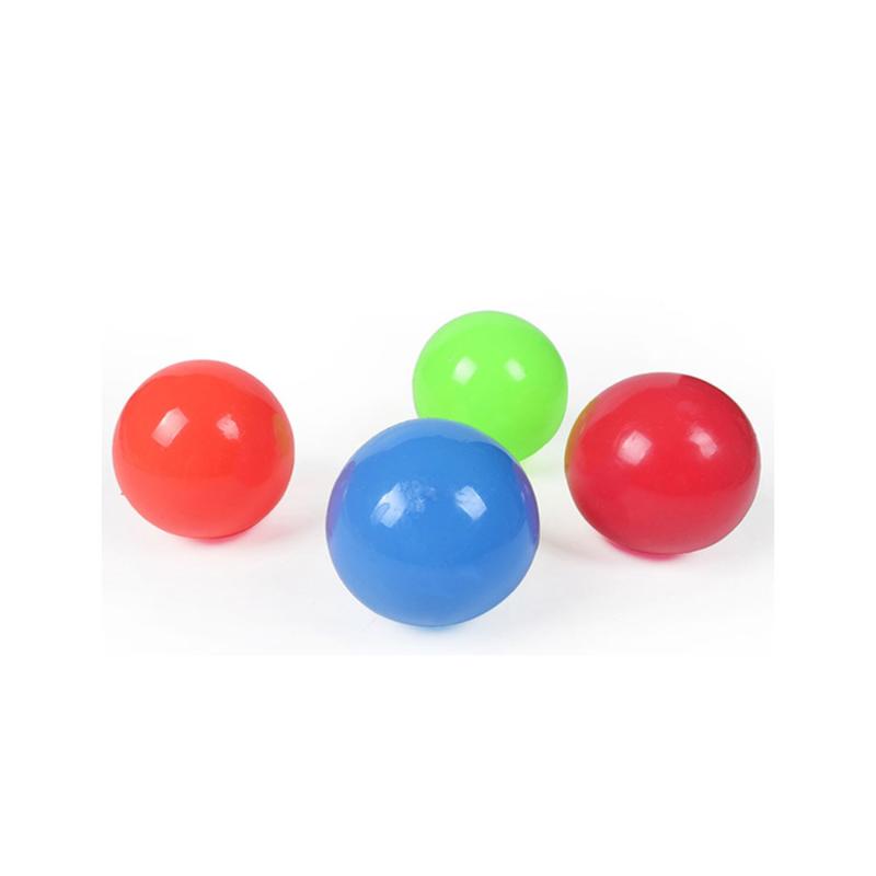 

Pawaca Party Games and activities Silica gel Easy to clean Elastic Children's Toys Decompression of glued target ball