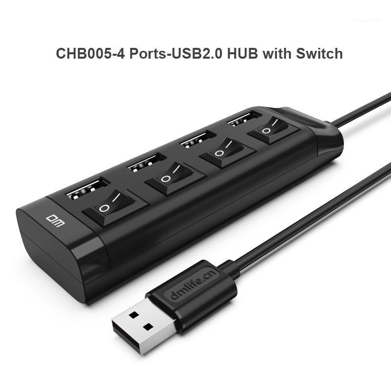 

DM 4 Port USB2.0 USB3.0 Type C HUB CHB010 support 1TB HDD transfer speed up to 300mb/s 120cm cable1