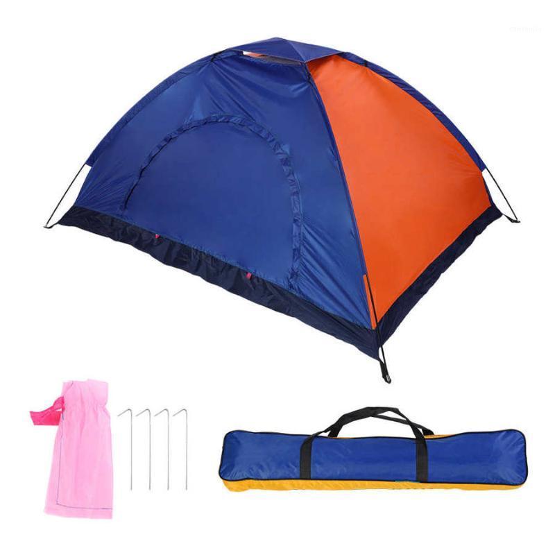 

Camping Tent Waterproof Backpacking Sun Shelter for 2-Person Outdoor Tent with Door and Window and Bag1