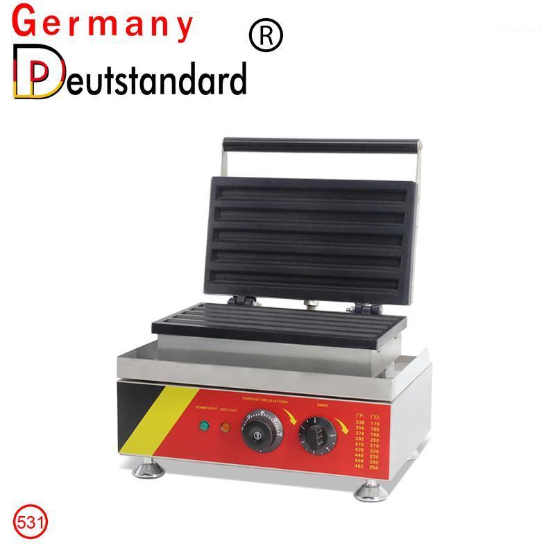 

Electric Auto Churros Waffle Maker Snack Equipment Churros Making Machine Stainless Steel Waffle MakerWith High Quality1