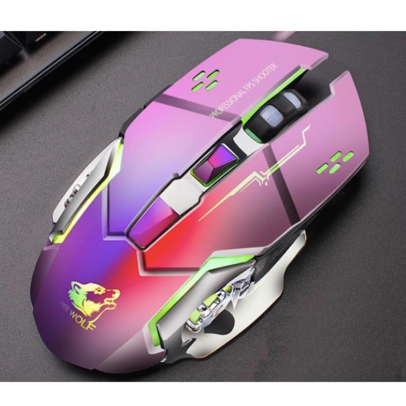 

Ergonomic Wired Gaming Mouse 6 Button 4000 DPI LED USB Computer Mouse Gamer Mice Silent For PC Laptop Office Gamer