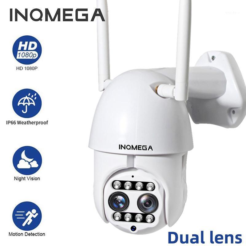 

INQMEGA 4X Digital Zoom Wifi Outdoor Speed Dome Wireless Two Way Audio CCTV WiFi Camera Cloud 1080P Dual Lens PTZ Camera1