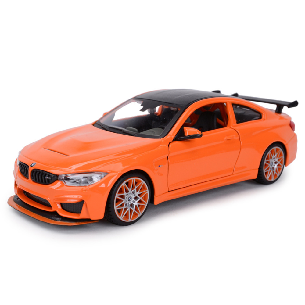 

Maisto 1:24 BMW M4 GTS Sports Car Static Die Cast Vehicles Collectible Model Car Toys Y1201