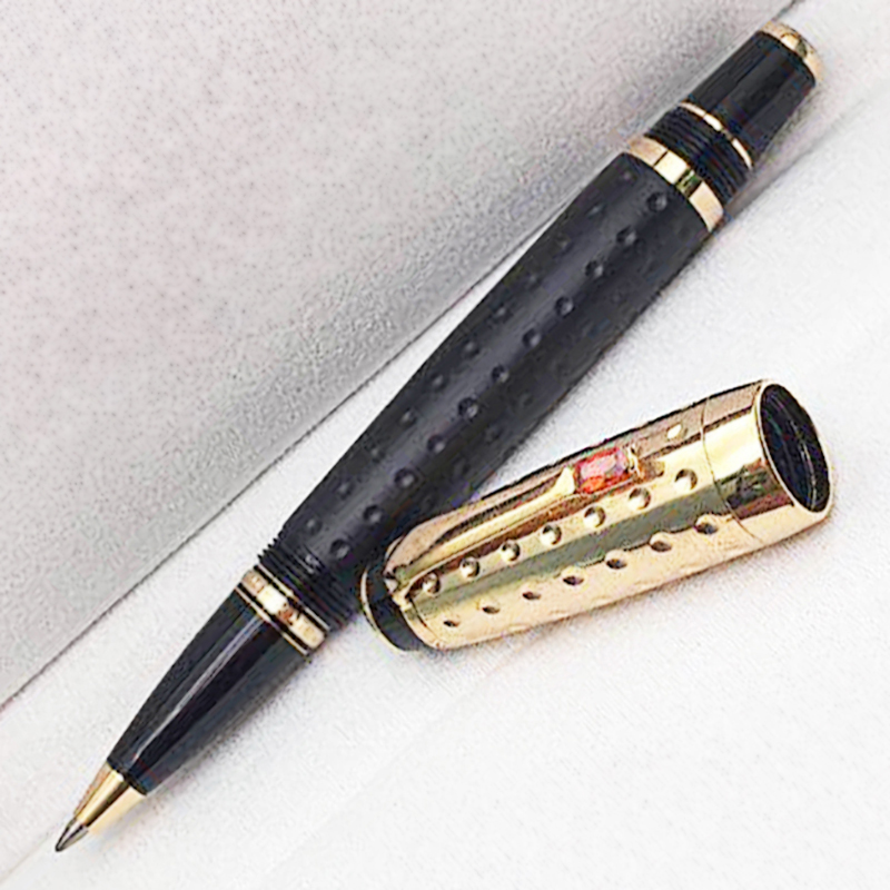 

2021 Black Roller Germany Luxury pens rollerballs Bohemia series pen school office stationery Diamond Clip RollerBall Stylo