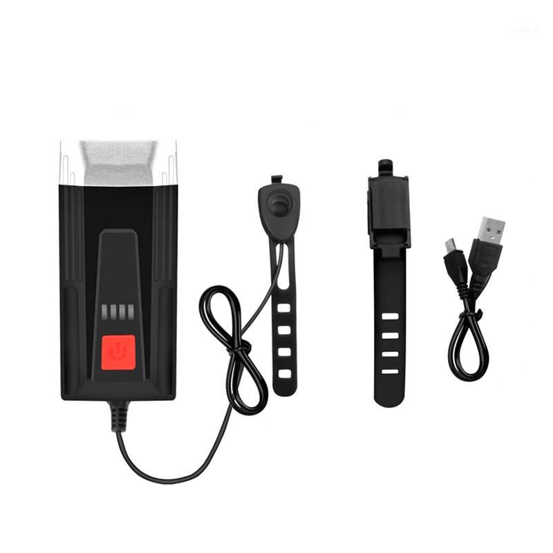 

USB Rechargeable Handlebar Headlight 6000LM Front Bike Light LED Lamp Built-In Rechargeable Battery for Cycling Bike Light LED1