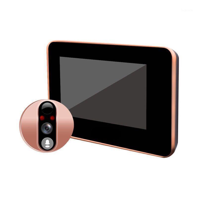 

Wireless Intercom DoorBell Phone App Remote Peephole Infrared Night Security Camera HD Viewer Doorbell Apartment Door Security1