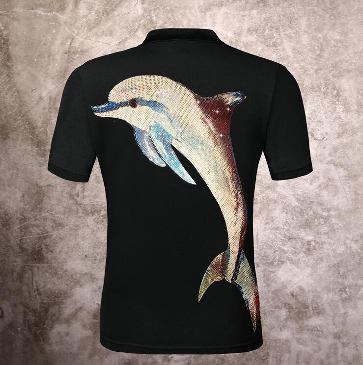 

Men's Polo 2020 Will See Casual Breathable Diamonds Striped Short Sleeve for Cotton Shirt Y1zb, The picture shown