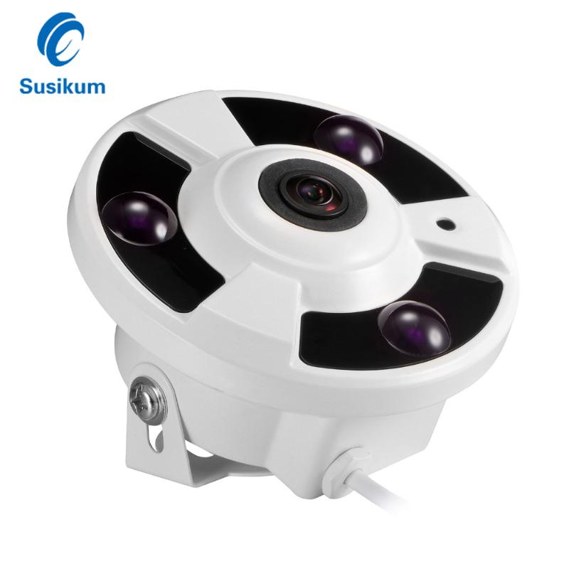 

Dome Mini Camera 5MP 1.7mm Fisheye Lens With OSD Menu 180 Degree AHD IR 20m Infrared Analog Surveillance Cameras Metal