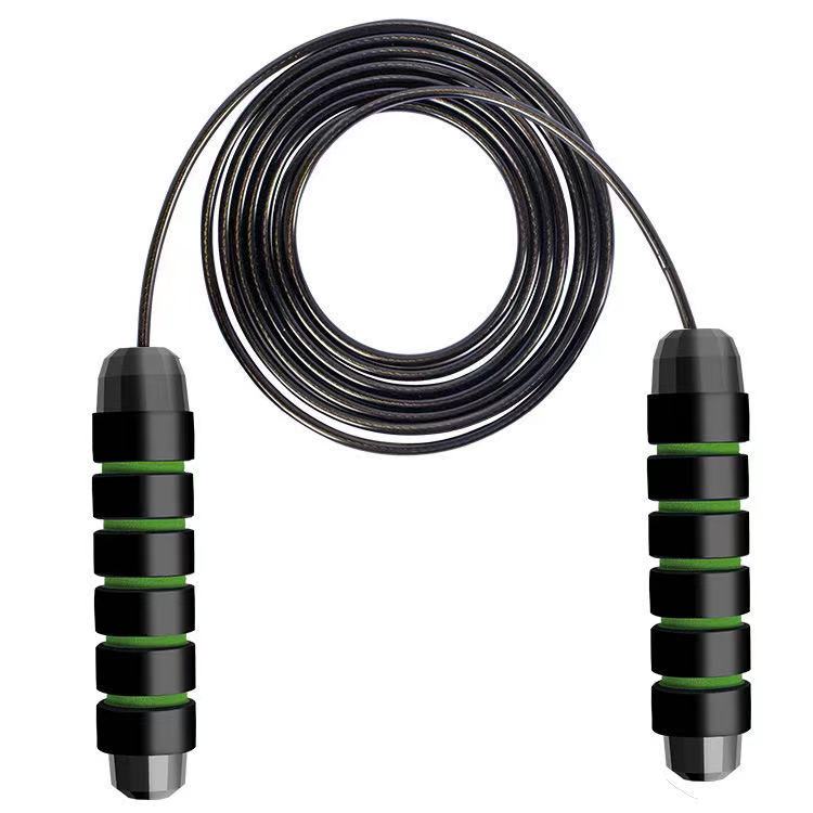 

2021 new weight 340g rope skipping fitness fat burning training Yoga rope skipping5