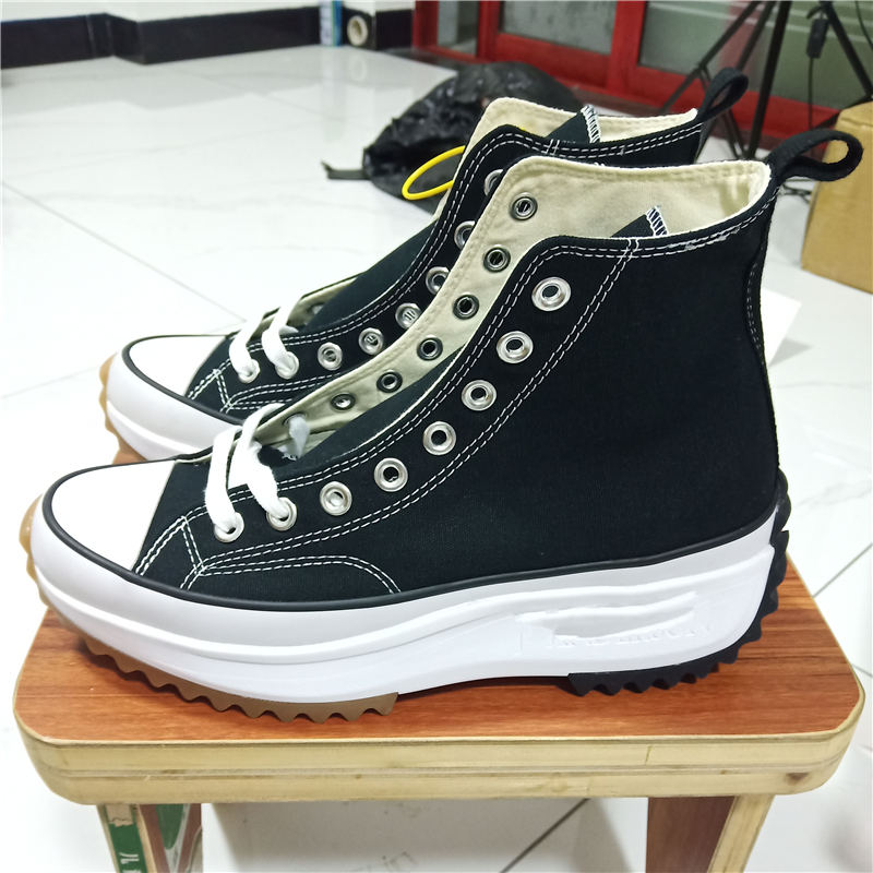 

2021 new black Hi Platform running shoes Taylor 1970S canvas men's women's shoes fashion plimsolls black and white casual shoes