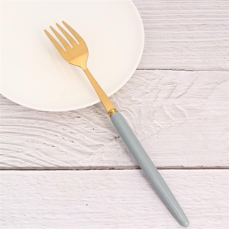 

Stainless Steel Fruit Fork Small Dessert Fork Salad Pick Party Supplies for Hotel Cafe Bar Restaurant Home