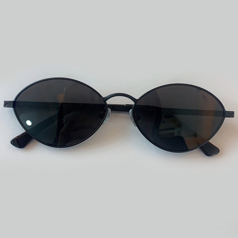 

2020 Classic small round feminine/male brand designer connects mirror sunglasses of vintage modis oculos WDU3