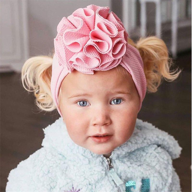 

17 Colors Baby Girl Stereo Flower Headband fashion soft Candy Color Bohemia Bow Girl Infant Hair Accessories Headband, Mix 17 colors