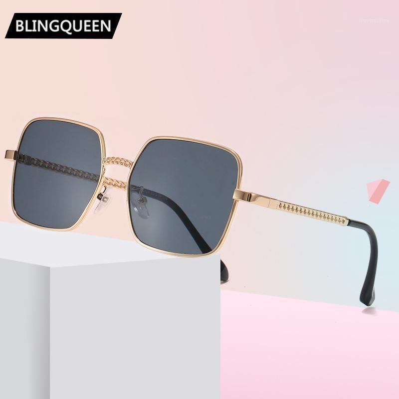 

Small fragrant with square fashion children sunglass B124 female Po street children cool glasses1