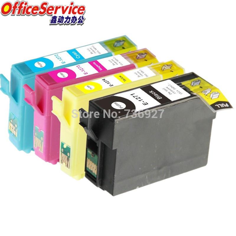 

T1271 T1272 T1273 T1274 Compatible ink Cartridge For NX530 NX625 Workforce 60/545/630/633/635/645/840/845 printer