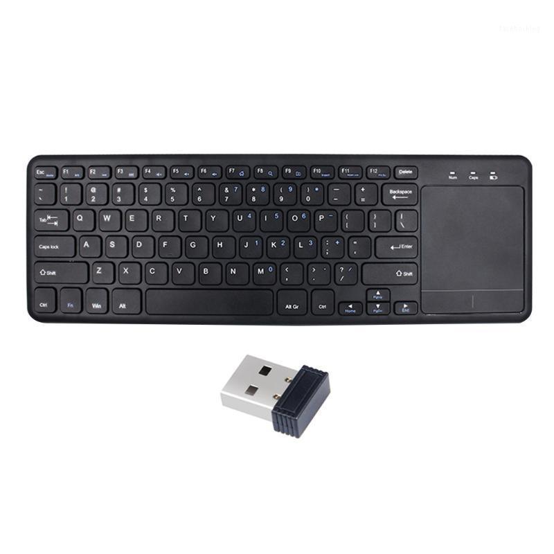 

2.4G Wireless Gaming Keyboard Touchpad Home Office Computer Cordless Keypad Touch Control Mouse1