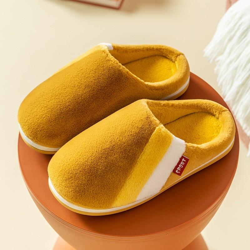 

Fashion Women Fluffy Slippers Winter Warm Fur Shoes Men Lovers Soft Sole Home Indoor Bedroom Ladies Girls Plush Zapatillas Mujer, Red